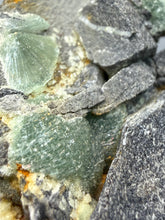 Load image into Gallery viewer, High-Grade Green Wavellite Collectors Specimen - Radiating Botryoidal Crystal Formation - Arkansas, USA
