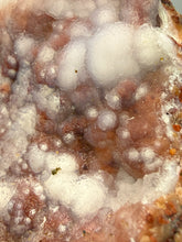 Load image into Gallery viewer, “Goblin Chalcedony” Pink &amp; Orange Druzy Botryoidal Stalactites — Tichka Massif, High Atlas, Morocco

