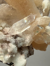 Load image into Gallery viewer, High-Grade Pink Stilbite  + Apophyllite + Red Heulandite Zeolite | Indian Collector Mineral Specimen
