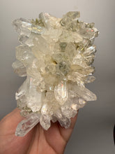 Load image into Gallery viewer, Chlorite-Included Quartz Cluster (Green Phantom Quartz) – Pakistan Mineral Specimen
