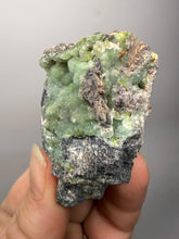 Load image into Gallery viewer, High-Grade Green Wavellite Collectors Specimen - Radiating Botryoidal Crystal Formation - Arkansas, USA
