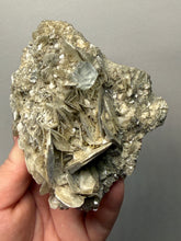 Load image into Gallery viewer, Premium Aquamarine with Mica on Matrix  Collector Mineral Specimen – Nagar Valley, Pakistan
