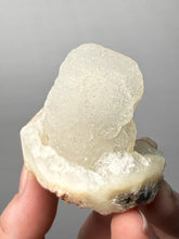 Load image into Gallery viewer, High-Grade “Dream Cloud” Druzy Chalcedony Stalactite — Maharashtra, India (Collector Display Specimen)
