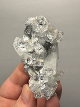 Load image into Gallery viewer, Druzy Chalcedony Stalactites with Druzy Clear Apophyllite | Maharashtra, India
