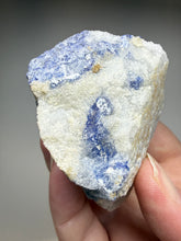Load image into Gallery viewer, Afghan Lazurite Specimen | Deep Blue Lapis-Grade Crystal on Matrix | Collector Display Mineral
