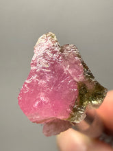 Load image into Gallery viewer, Raw Bi-Color Pink and Green Tourmaline Crystal Specimen | Ocean View Mine, Pala, California, USA
