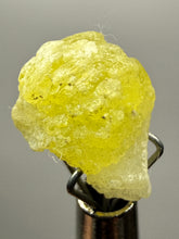 Load image into Gallery viewer, Vibrant Yellow Brucite Thumbnail Mineral Specimen | Collector Crystal from Killa Saifullah District in Balochistan Province, Pakistan
