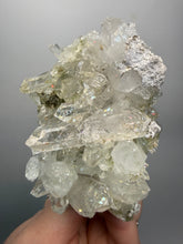 Load image into Gallery viewer, Chlorite-Included Quartz Cluster (Green Phantom Quartz) – Pakistan Mineral Specimen
