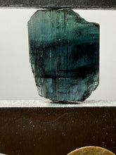Load image into Gallery viewer, Raw Natural Blue Indicolite Tourmaline Gemstone – Mineral Thumbnail Specimen from Pakistan
