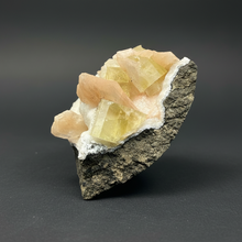 Load image into Gallery viewer, High-Grade Green Apophyllite on Stilbite Zeolite | Premium Indian Mineral Specimen
