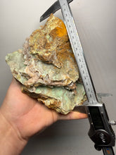 Load image into Gallery viewer, 7” Druzy Mint Green Smithsonite Cluster — Indonesia | Collector Mineral Specimen
