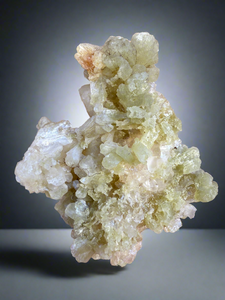 Green Heulandite Cluster • Maharashtra, India