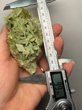 Load image into Gallery viewer, High-Grade Green Heulandite on Peach Stilbite Crystal Cluster | Deccan Traps, Maharashtra, India | Collector Mineral Specimen
