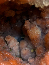 Load image into Gallery viewer, “Goblin Chalcedony” Pink &amp; Orange Druzy Botryoidal Stalactites — Tichka Massif, High Atlas, Morocco
