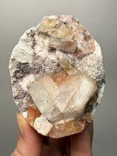 Load image into Gallery viewer, Rare Red &amp; Green Apophyllite Crystal Cluster – High Grade Collector Mineral Specimen | India
