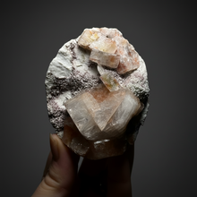 Load image into Gallery viewer, Rare Red &amp; Green Apophyllite Crystal Cluster – High Grade Collector Mineral Specimen | India
