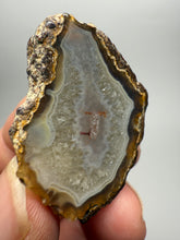 Load image into Gallery viewer, Polished Malawi Agate Half – High-Grade African Banded Agate Display Specimen
