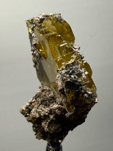 Load image into Gallery viewer, Vibrant Yellow Barite | Collector Display Specimen | Taourirt Mine, Morocco

