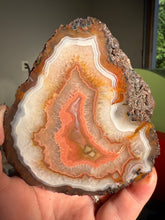Load image into Gallery viewer, High Grade Pink Banded Moroccan Agate • High Atlas Mountains • Unpolished
