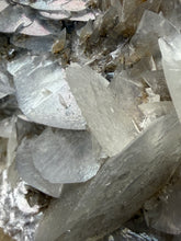 Load image into Gallery viewer, LARGE Silvery Bladed “Rose” Calcite Cluster – Yaogangxian Mine, Hunan, China
