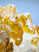 Load image into Gallery viewer, High Grade Golden Iron-Stained Himalayan Quartz Cluster | Rare Pakistan Mineral Specimen | Collector Display Crystal
