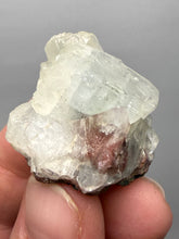 Load image into Gallery viewer, Lustrous Apophyllite over Red Heulandite (Zeolite Pocket) — Deccan Traps, Maharashtra, India
