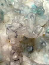Load image into Gallery viewer, Blue-Green Chrysocolla in Botryoidal Chalcedony Cabinet Specimen | Indonesia
