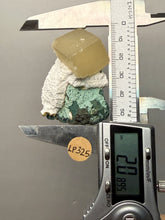 Load image into Gallery viewer, Rare Druzy Golden “Diamond” Calcite on Zeolite Matrix — Maharashtra, India | Collector Cabinet Specimen
