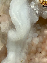 Load image into Gallery viewer, “Goblin Chalcedony” Pink &amp; Orange Druzy Botryoidal Stalactites— Tichka Massif, High Atlas, Morocco
