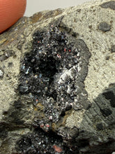 Load image into Gallery viewer, Druzy Black Apophyllite • Maharashtra, India
