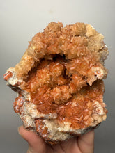 Load image into Gallery viewer, Orange Scalenohedral Calcite Cluster LARGE – Emery County, Utah Collector Mineral Specimen
