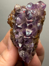 Load image into Gallery viewer, Premium Hematite-Phantom Deep Magenta Ametrine Cluster | Deccan Traps, India | Collector Mineral Specimen
