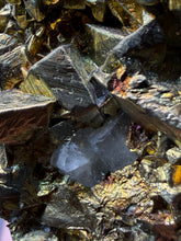 Load image into Gallery viewer, 5.7” New Find: Huanzala Mine Peru Sphalerite + Chalcopyrite + Apatite + Calcite + Quartz | Collector Display Specimen
