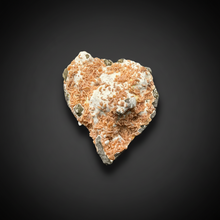 Load image into Gallery viewer, Peach Druzy Heulandite on Matrix – India | Rare Peach Crystal Mineral Specimen for Collectors &amp; Display
