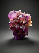 Load image into Gallery viewer, Premium Hematite-Phantom Deep Magenta Ametrine Cluster | Deccan Traps, India | Collector Mineral Specimen
