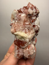 Load image into Gallery viewer, Rare Red + Green Apophyllite Crystal Cluster – High Grade Collector Mineral Specimen | India
