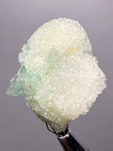 Load image into Gallery viewer, Luminous Mint Apophyllite with Glittering Druzy Sugar Quartz – India
