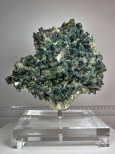 Load image into Gallery viewer, Druzy Octahedral Bornite + Chalcopyrite on Scalenohedral (Dogtooth) Calcite Cluster from JianXi Province, China • High Grade • Mineral Collector’s Specimen Showpiece
