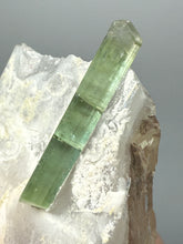 Load image into Gallery viewer, Lime Green Tourmaline on Matrix– Pegmatite Mineral Specimen from Pakistan
