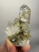 Load image into Gallery viewer, Chlorite-Included Quartz Cluster (Green Phantom Quartz) | Pakistan Mineral Specimen
