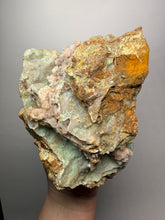 Load image into Gallery viewer, 7” Druzy Mint Green Smithsonite Cluster — Indonesia | Collector Mineral Specimen
