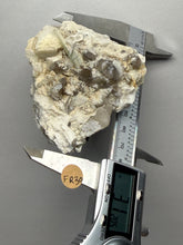 Load image into Gallery viewer, Aquamarine with Smoky Quartz on Albite Mineral Specimen | Nagar Valley, Gilgit-Baltistan, Pakistan
