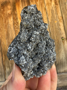 Druzy Black Apophyllite • Maharashtra, India
