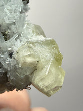Load image into Gallery viewer, 2.7” New Find: Huanzala Mine Peru Sphalerite + Chalcopyrite + Apatite + Calcite + Quartz | Collector Display Specimen

