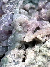 Load image into Gallery viewer, Purple &amp; Green Grape Agate Mineral Specimen – Botryoidal Purple Chalcedony Cluster from Indonesia | Collector Grade Crystal
