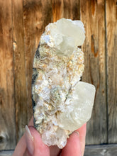 Load image into Gallery viewer, Yellow Diamond Calcite + Pearl Heulandite • Maharashtra, India

