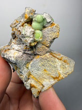 Load image into Gallery viewer, High-Grade Green Wavellite Collectors Specimen - Radiating Botryoidal Crystal Formation - Arkansas, USA
