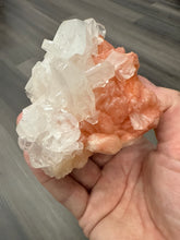 Load image into Gallery viewer, FINE MINERAL | Pink Druzy Stilbite &amp; Apophyllite | Deccan Traps, India
