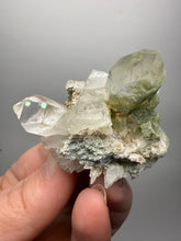 Load image into Gallery viewer, Chlorite-Included Quartz Cluster (Green Phantom Quartz) | Pakistan Mineral Specimen
