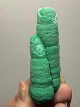Load image into Gallery viewer, 3.2” High-Grade Malachite Stalactite “Cave” Formation | DR Congo | Mineral Collector Specimen
